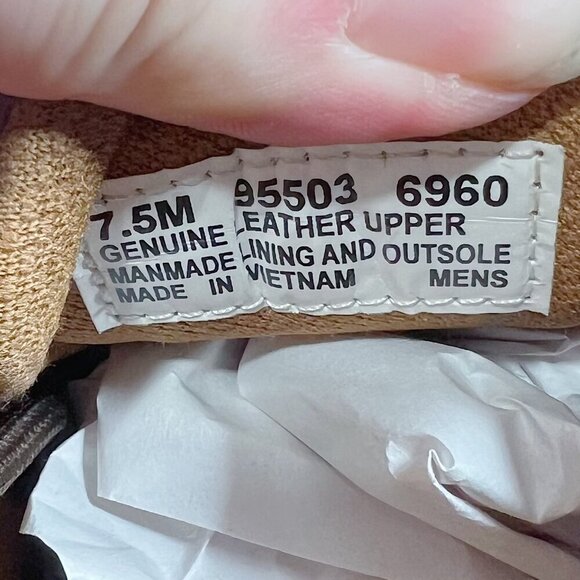 Timberland Men's Stormbuck Waterproof Brown Leather Oxfords Lace Up Size 7.5 - Picture 6 of 8